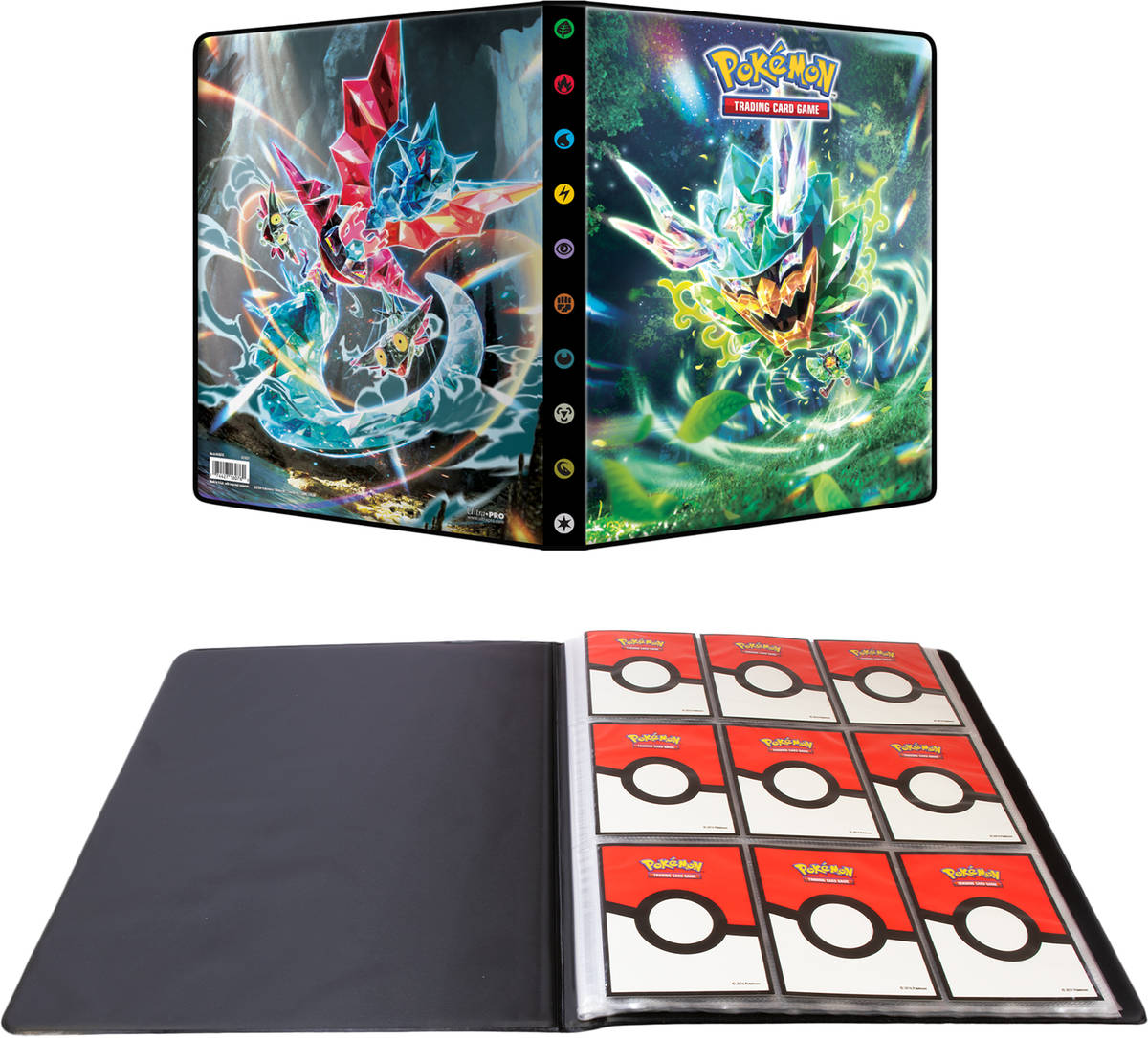 ADC Pokémon TCG SV06 Twilight Masquerade album sběratelské A4 na 252 karet