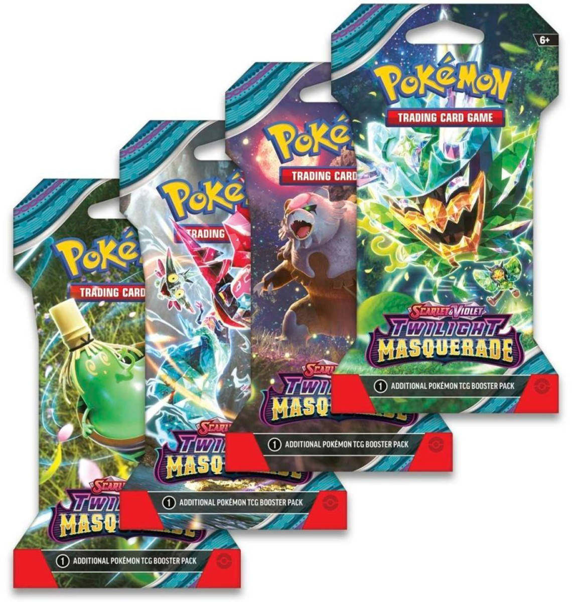 ADC Hra Pokémon TCG SV06 Twilight Masquerade booster set 10 karet blister